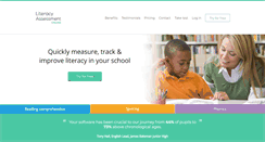 Desktop Screenshot of literacyassessment.co.uk